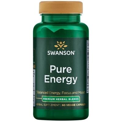 Swanson Pure Energy 60 Kapsułek Warzywnych - Suplement diety Swanson Pure Energy 60 Kapsułek Warzywnych - Suplement diety