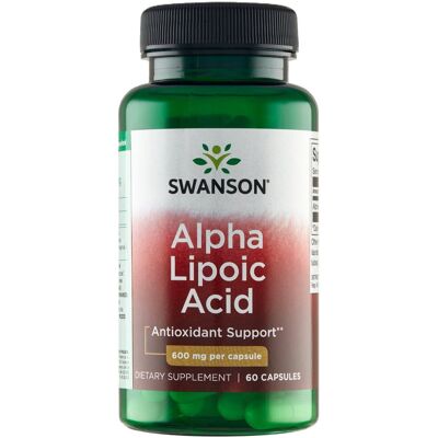 Swanson Ultra Alfa-Liponowy Kwas 600mg - Suplement diety Swanson Ultra Alfa-Liponowy Kwas 600mg - Suplement diety