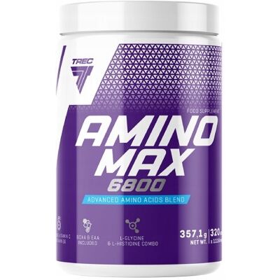 Trec Nutrition Amino Max 6800 - Aminokwasy - 320 kapsułek Trec Nutrition Amino Max 6800 - Aminokwasy - 320 kapsułek