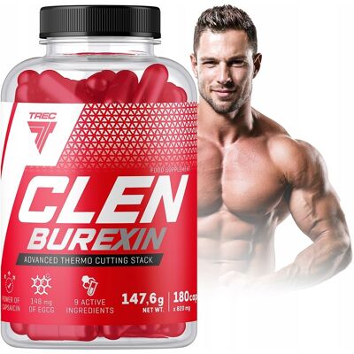 Trec Nutrition ClenBurexin - 180 kapsułek - Wsparcie odchudzania Trec Nutrition ClenBurexin - 180 kapsułek - Wsparcie odchudzania