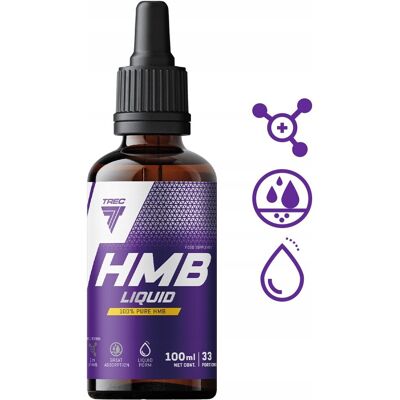 Trec Nutrition HMB Płynny - 100 ml - Wspiera regenerację mięśni Trec Nutrition HMB Płynny - 100 ml - Wspiera regenerację mięśni