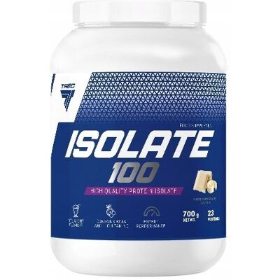 Trec Isolate 100 700 G Białko Wpi Biała Czekolada Trec Isolate 100 700 G Białko Wpi Biała Czekolada