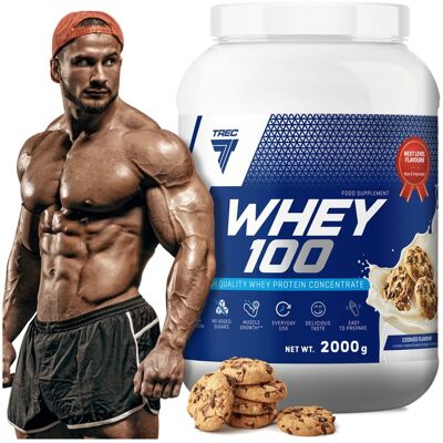 Trec Nutrition - Whey 100 - Protein powder Trec Nutrition - Whey 100 - Protein powder