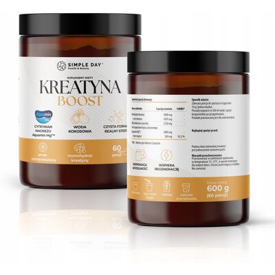 Twój Cel To Kreatyna Boost 600g Twój Cel To Kreatyna Boost 600g