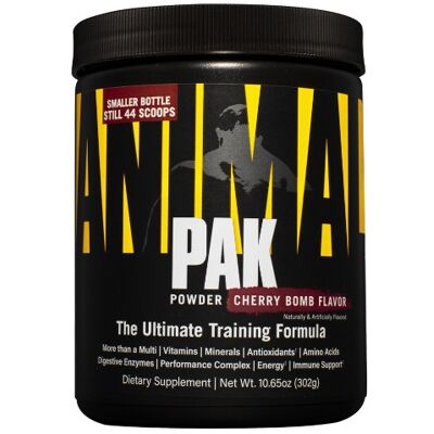 Universal Nutrition Universal Animal Pak Powder 312g Cherry Universal Nutrition Universal Animal Pak Powder 312g Cherry