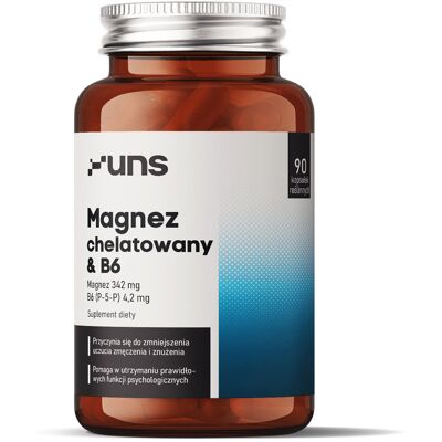 UNS - Magnesium diglycinate with B6 - Dietary supplement UNS - Magnesium diglycinate with B6 - Dietary supplement