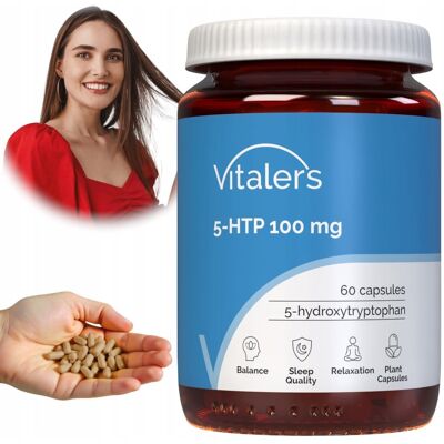 Vitaler'S 5 Htp 100 Mg Wspiera Nastrój Sen Układ Nerwowy 60 Kapsułek Vitaler'S 5 Htp 100 Mg Wspiera Nastrój Sen Układ Nerwowy 60 Kapsułek