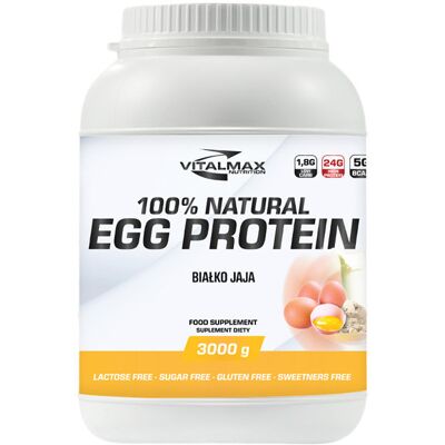 Vitalmax 100% Natural Egg Protein 3000g Vitalmax 100% Natural Egg Protein 3000g