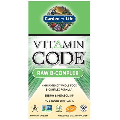 Garden of Life Kod Vitaminów Raw B-Complex - Suplementy diety Garden of Life Kod Vitaminów Raw B-Complex - Suplementy diety