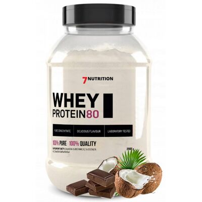 inna (Inny) WHEY PROTEIN 80 2KG KOKOS - 7NUTRITION MASA MIĘŚNIOWA BIAŁKO inna (Inny) WHEY PROTEIN 80 2KG KOKOS - 7NUTRITION MASA MIĘŚNIOWA BIAŁKO