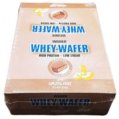 Weider Whey-Vaffel - Czekolada - 12 x 35g - Przekąska Weider Whey-Vaffel - Czekolada - 12 x 35g - Przekąska