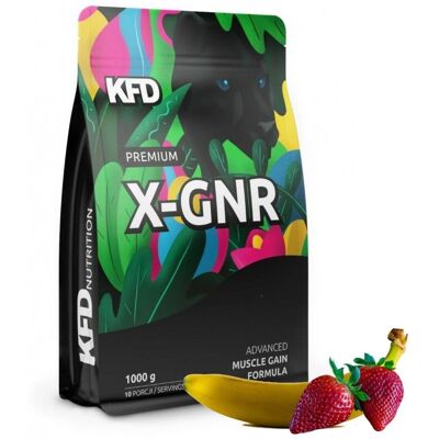 X-Gainer Kfd 1000g Bananowo-Truskawkowe X-Gainer Kfd 1000g Bananowo-Truskawkowe