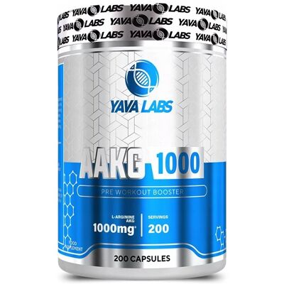 Inny producent YAVA LABS AAKG 1000 ARGININA POMPA 200 KAPSUŁEK Inny producent YAVA LABS AAKG 1000 ARGININA POMPA 200 KAPSUŁEK