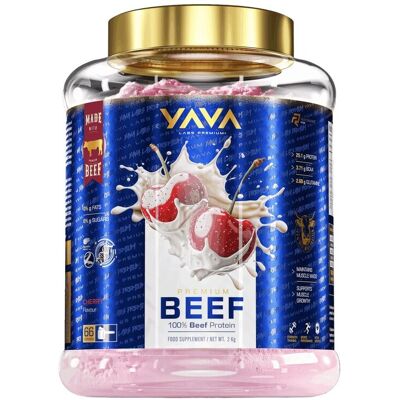 Inny producent YAVA LABS PREMIUM BIAŁKO WOŁOWE 2KG WIŚNIA Inny producent YAVA LABS PREMIUM BIAŁKO WOŁOWE 2KG WIŚNIA