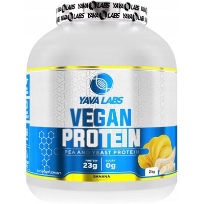 Inny producent Yava Labs Vegan Protein 2kg Banan Inny producent Yava Labs Vegan Protein 2kg Banan