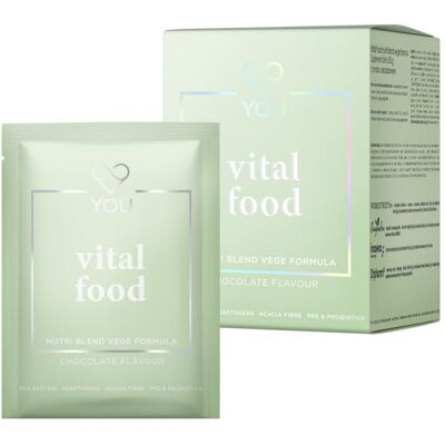 Inny producent YOU VITAL FOOD VEGE Roślinne białko – Czekolada 350 g Inny producent YOU VITAL FOOD VEGE Roślinne białko – Czekolada 350 g