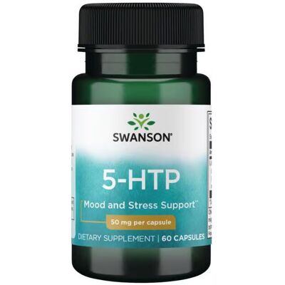5-Htp 50 Mg – Wspomaganie Nastroju I Snu 60 Kaps. Swanson 5-Htp 50 Mg – Wspomaganie Nastroju I Snu 60 Kaps. Swanson