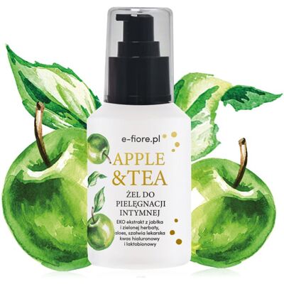 Apple & Tea Żel Do Pielęgnacji Intymnej Ekstrakt Z Jabłka, Szałwia, Kwas Laktobionowy 60ml Apple & Tea Żel Do Pielęgnacji Intymnej Ekstrakt Z Jabłka, Szałwia, Kwas Laktobionowy 60ml