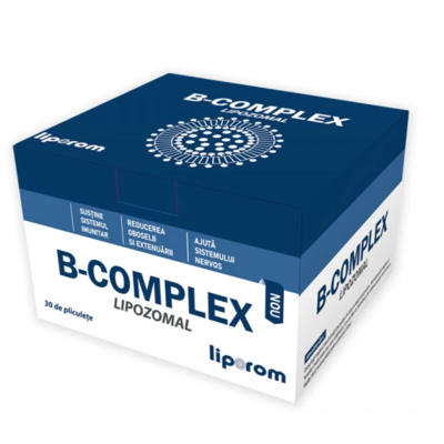 Inny producent B Complex Lipozomal 30 Plicuri Liporom Inny producent B Complex Lipozomal 30 Plicuri Liporom