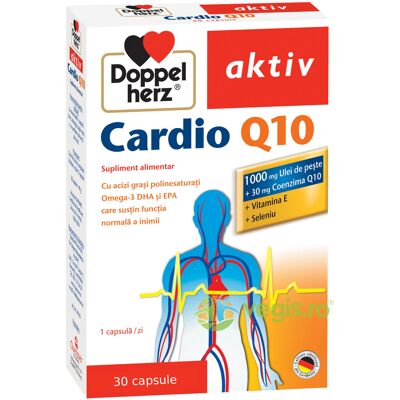 Cardio Q10 Aktiv 30kaps. Cardio Q10 Aktiv 30kaps.