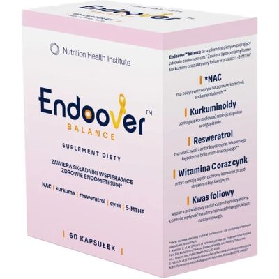 Endoover Balance 60 Kapsułek Dla Kobiet Endoover Balance 60 Kapsułek Dla Kobiet
