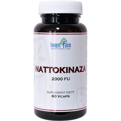 Invent Farm Nattokinaza 2000 Fu 60 Kapsułek Invent Farm Nattokinaza 2000 Fu 60 Kapsułek