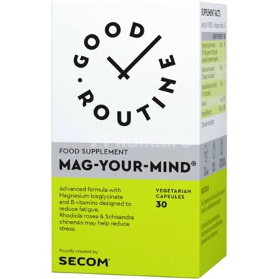 MAG Your Mind 30kaps. Vegetale Secom, MAG Your Mind 30kaps. Vegetale Secom,