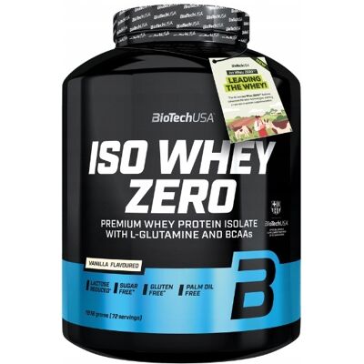 BioTechUSA Odżywka Białkowa Biotech Iso Whey Zero Biała Czekolada (1816 G) Bez Cukru BioTechUSA Odżywka Białkowa Biotech Iso Whey Zero Biała Czekolada (1816 G) Bez Cukru