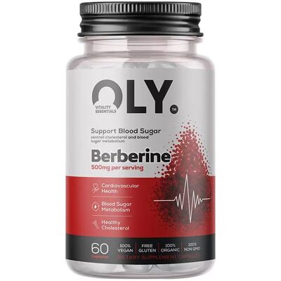 Oly Berberine - Chlorowodorek Berberyny 500 Mg (60 Kaps.) Oly Berberine - Chlorowodorek Berberyny 500 Mg (60 Kaps.)