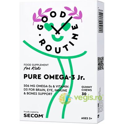 Pure Omega 3 Dla Torebekieci 30 Żelki Secom, Pure Omega 3 Dla Torebekieci 30 Żelki Secom,