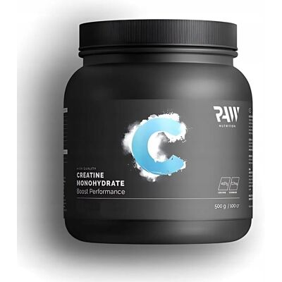 Inny producent Raw Nutrition Creatine Proszek Natural 500 G – Bezsmakowa Kreatyna Monohydrat Z Witaminą B6 Inny producent Raw Nutrition Creatine Proszek Natural 500 G – Bezsmakowa Kreatyna Monohydrat Z Witaminą B6