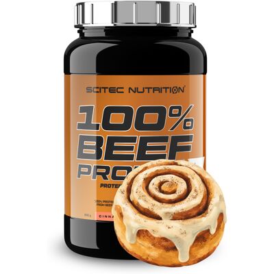 Scitec Nutrition 100% Beef Protein 900 G Cinnamon Roll Scitec Nutrition 100% Beef Protein 900 G Cinnamon Roll