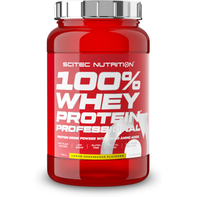 Scitec Nutrition 100% Whey Protein Professional 780 G Lemon Cheesecake Scitec Nutrition 100% Whey Protein Professional 780 G Lemon Cheesecake