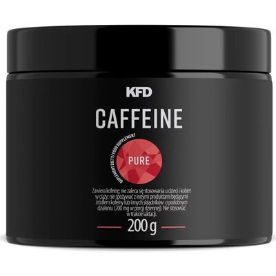 Suplement Diety, Kofeina Kfd Pure Caffeine - 200 G Suplement Diety, Kofeina Kfd Pure Caffeine - 200 G