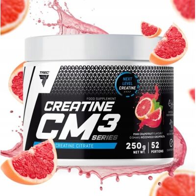 Trec Nutrition Trec Cm3 Kreatyna Cytrynian Trikreatyny 250 G Smak Grejprutowy Trec Nutrition Trec Cm3 Kreatyna Cytrynian Trikreatyny 250 G Smak Grejprutowy