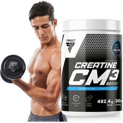 Trec Nutrition Trec Creatine Cm3 Kreatyna Cytrynian Trikreatyny Tricreatine 360 Kapsułek Trec Nutrition Trec Creatine Cm3 Kreatyna Cytrynian Trikreatyny Tricreatine 360 Kapsułek