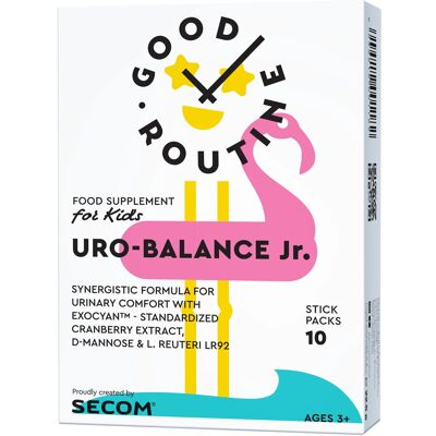 Uro Balance Junior O Smaku Pomarańczowym 10 X 2,25g Uro Balance Junior O Smaku Pomarańczowym 10 X 2,25g