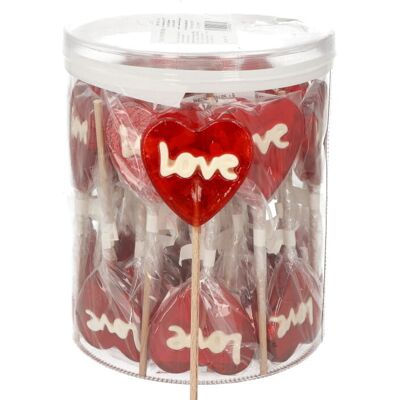 Inny producent Lizaki Walentynkowe Lizak Serce Love Mini Na Walentynki 20g 40szt Inny producent Lizaki Walentynkowe Lizak Serce Love Mini Na Walentynki 20g 40szt