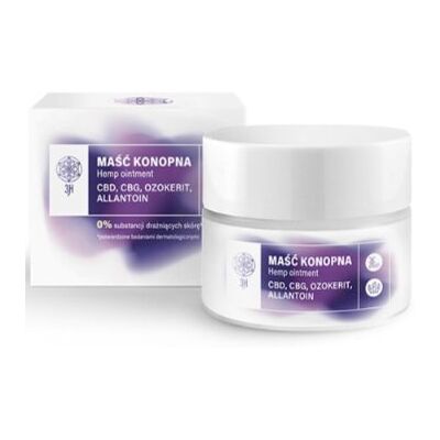 Inny producent Maść Konopna Regeneracyjna Z Cbd 3h 50 Ml Inny producent Maść Konopna Regeneracyjna Z Cbd 3h 50 Ml