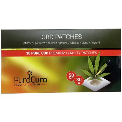 Plastry CBD PuroCuro 1500 mg CBD (30 x 50 mg) 30 szt. Plastry CBD PuroCuro 1500 mg CBD (30 x 50 mg) 30 szt.