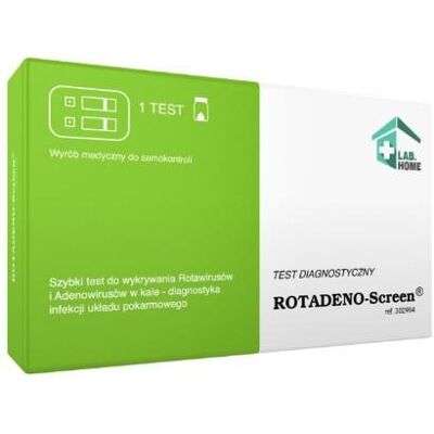 Inny producent Test Rotadeno-Screen, Rotawirusy 1sztuka Inny producent Test Rotadeno-Screen, Rotawirusy 1sztuka