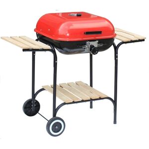 Activa Grill prostokątny wózek z pokrywą 46 cm, 19524 Activa Grill prostokątny wózek z pokrywą 46 cm, 19524