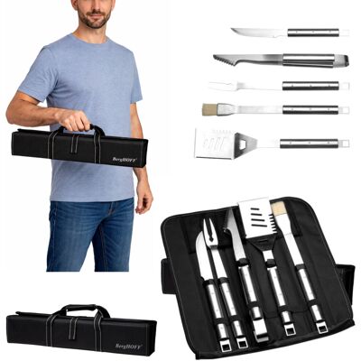 Zestaw do grillowania w składanej torbie CUBO 6 elementów BergHOFF Essentials Zestaw do grillowania w składanej torbie CUBO 6 elementów BergHOFF Essentials