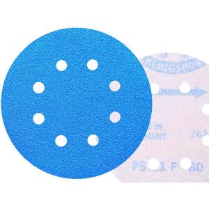 50x Krążki PS21 125mm P80 GLS5 (8-otworów) Papier ścierny na rzep KLINGSPOR 50x Krążki PS21 125mm P80 GLS5 (8-otworów) Papier ścierny na rzep KLINGSPOR