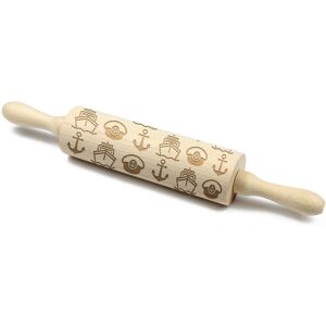 Kapitan - grawerowany wałek do ciasta, dla młośników wypieków, marka Art-Dog Kapitan - grawerowany wałek do ciasta, dla młośników wypieków, marka Art-Dog
