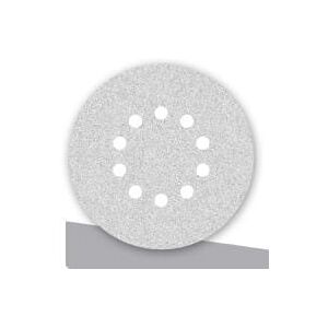 Papier ścierny Menzer WHITE fi 225 z 10 otw. K150 do szlifierek do gipsu 25 szt/opak. węglik krzemu (typ FLEX) Papier ścierny Menzer WHITE fi 225 z 10 otw. K150 do szlifierek do gipsu 25 szt/opak. węglik krzemu (typ FLEX)