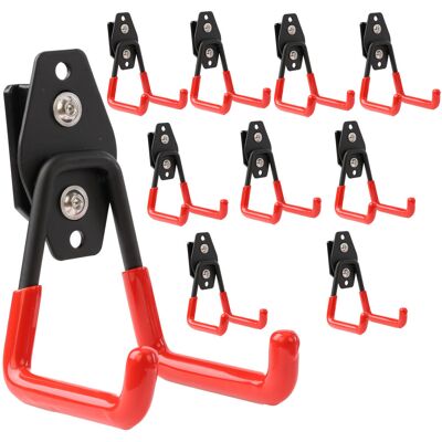 Botle 10x Hak prosty do skrzynki 7cm narzędzia garaż 40kg wieszak młotek Qbrick Botle 10x Hak prosty do skrzynki 7cm narzędzia garaż 40kg wieszak młotek Qbrick