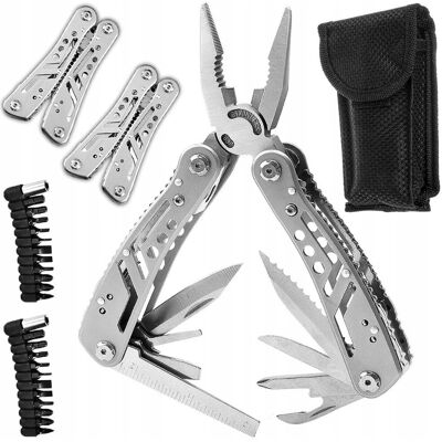 ARSA GO 2x MULTITOOL SURVIVALOWY NARZĘDZIE WIELOFUNKCYJNE ZESTAW NARZĘDZI 24w1 ETUI ARSA GO 2x MULTITOOL SURVIVALOWY NARZĘDZIE WIELOFUNKCYJNE ZESTAW NARZĘDZI 24w1 ETUI