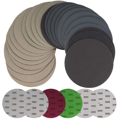 inna (Inny) 30x TARCZE ŚCIERNE 125MM NA RZEP PAPIER ŚCIERNY 1000-5000 inna (Inny) 30x TARCZE ŚCIERNE 125MM NA RZEP PAPIER ŚCIERNY 1000-5000