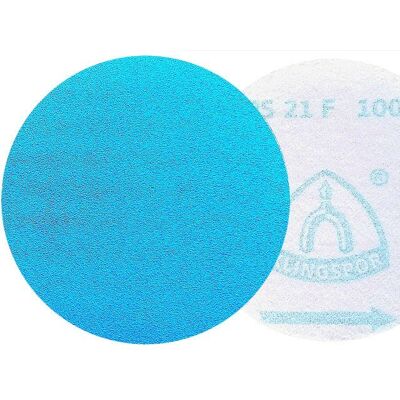 50x Krążki PS21 125mm P100 Papier ścierny na rzep KLINGSPOR 50x Krążki PS21 125mm P100 Papier ścierny na rzep KLINGSPOR